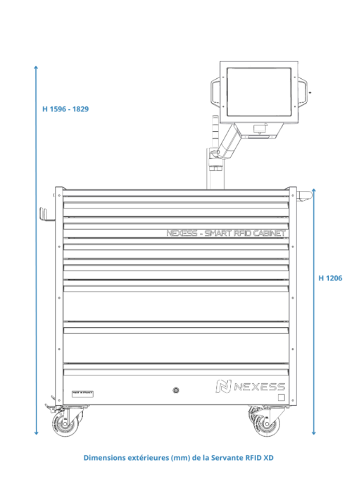 <em>XD RFID</em> Roller Cabinet: Tool tracking - Image 7