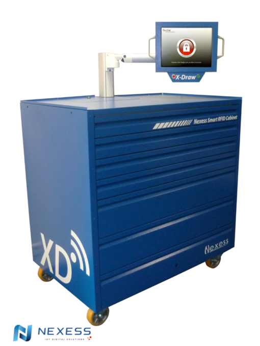 <em>XD RFID</em> Roller Cabinet: Tool tracking