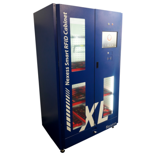 armoire RFID NexCap XL inventaire automatique d'outillages